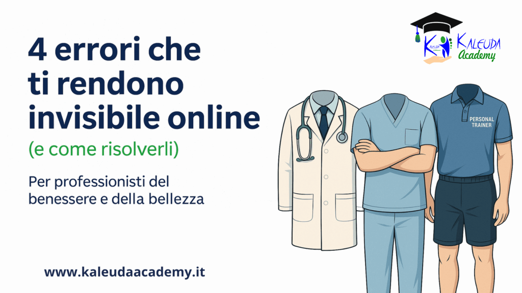 4 errori che bloccano la visibilità online (e come risolverli)