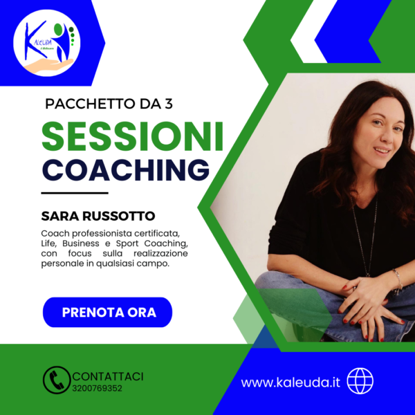 Pacchetto da 3 Sessioni di Coaching
